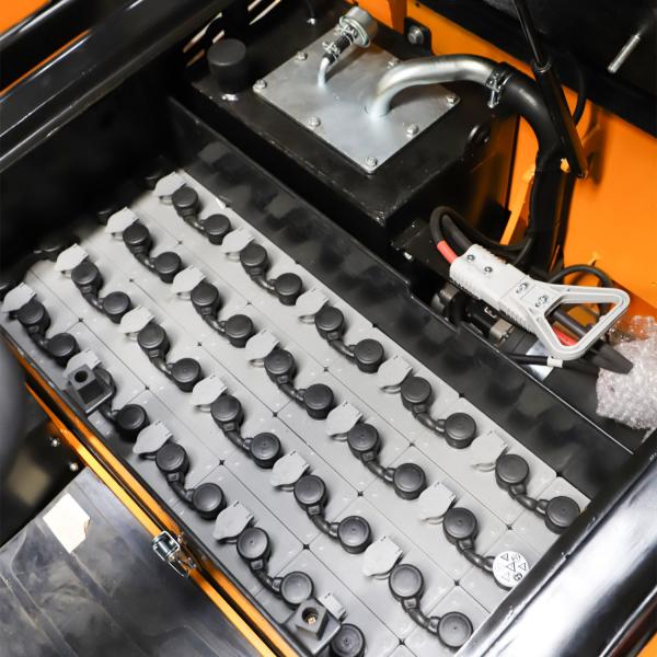 2.5T 48V AC Motor 3 Stage 4.5m Electric Warehouse Forklift