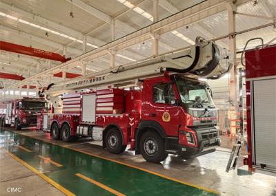 43 medidores de H-tipo de pulverização alto do carro de bombeiros da torre de água da altura de funcionamento com guiga