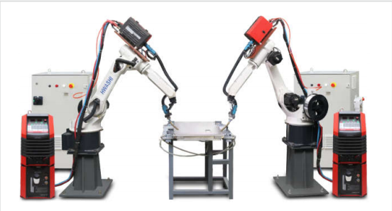 Сварочный аппарат дуговой сварки Миг алюминиевый промышленный робототехнический, робот заварки стула 6 осей алюминиевый