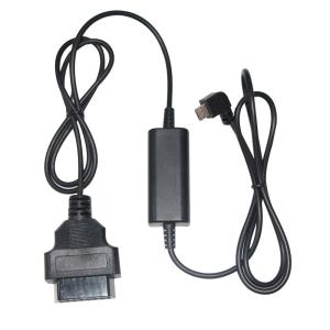 Micro USB to OBD II 16pin 24W Charging Cable for Car GPS DVR
