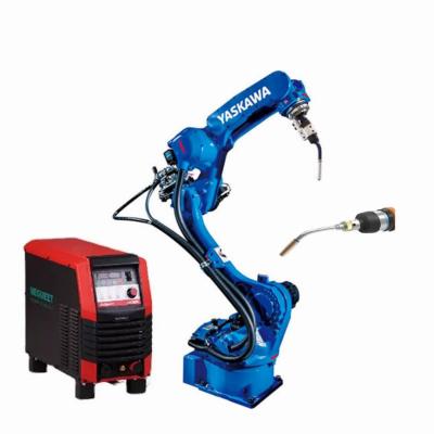 Braço YASKAWA AR1440 do robô industrial para o robô de soldadura do alcance da carga útil 1440mm dos soldadores 12kg do arco