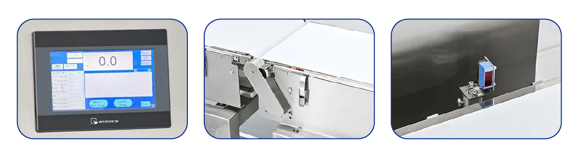Push Level Rejection Checkweigher Scale 110-220V For Electronics Assembly Line