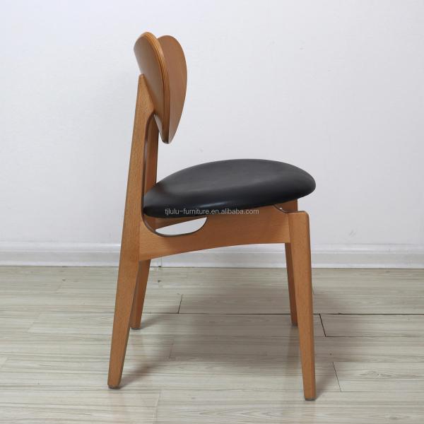 General Home Furniture Modern Upholstery Seating Solid Wood Dining Chairs for Home Bar