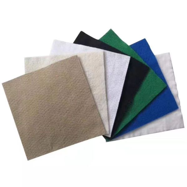 Non-Woven Geotextile Fabric 100% Polyester Pet Non Woven Fabric Geotextiles Wholesale Price White / Grey / Green Continuous Filament Non Woven Geotextile