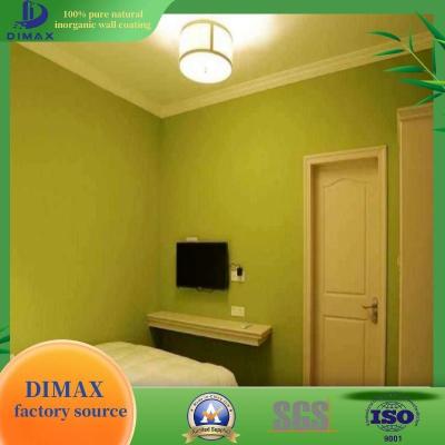 Zero Formaldehyde Inorganic Interior Wall Painting Soft Color Not Peel After Soaking