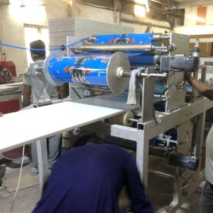 Plastic Profile Extrusion Machine for PVC WPC Hollow Door Panel Production Line in Qingdao Changyue Plastic Machinery Co. Ltd
