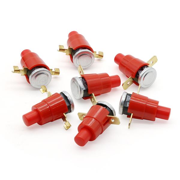 Temperature Control Switch Overheat Protection Switch Overload Protector Thermostat for Wire Cable Reel Socket