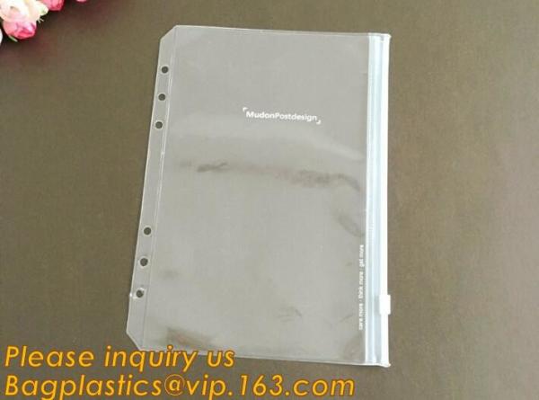 Biodegradable Page Banknotes Postage Stamp Pockets Transparent PVC Money Album Loose-leaf Sheet Holders page bags holder