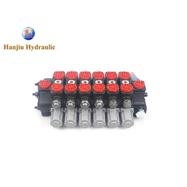 SD8 series Walvoil high pressure hydraulic valves, with safety control valve