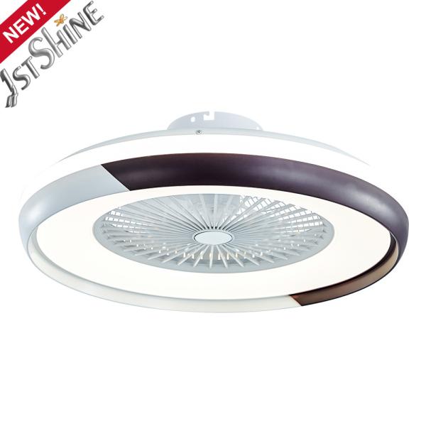 Mini 24 polegadas 7 ABS Fan Fancy caixa de teto para quarto 3 Iluminação de cores