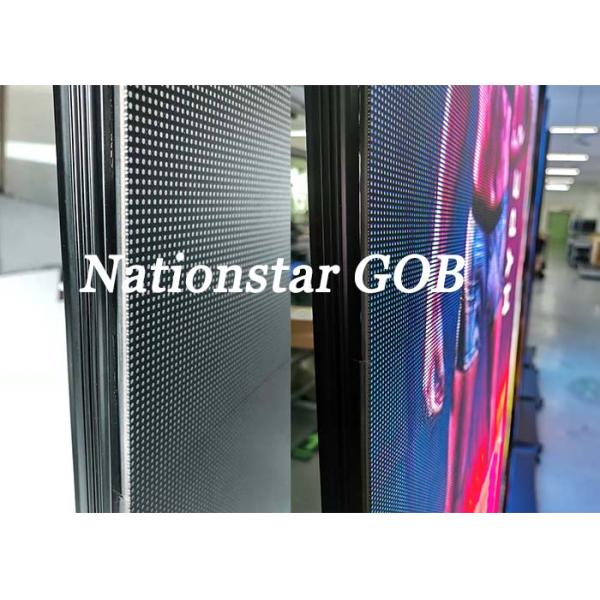 Vertical Standing Digital Signage Led Screen Lightweight 3840Hz Refresh Display