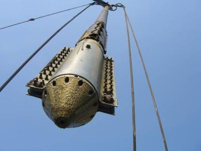 50 Hz Electrical Vibroflot With Amplitude 0 - 2.5 Mm For B2B Use 50 Hz