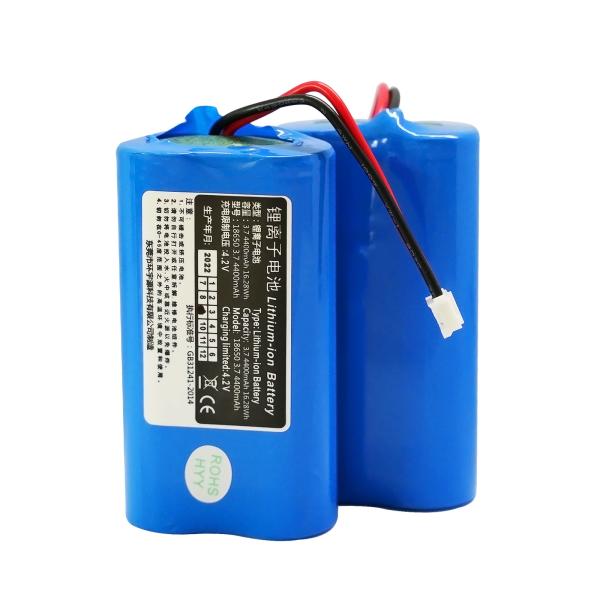 MSDS Flashlight 18650 Lithium Rechargeable Battery , Multipurpose 18650 Power Pack