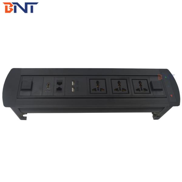 Popular motorized revolve desk power outlet for office desk