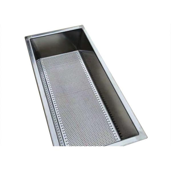 Espessura perfurada de aço inoxidável resistente da bandeja 2mm do metal para fazer o queijo
