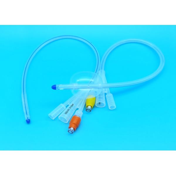 20 Fr / 22 Fr / 24 Fr Silicone 3 Way Foley Catheter 3 - 30ml Balloon Capacity