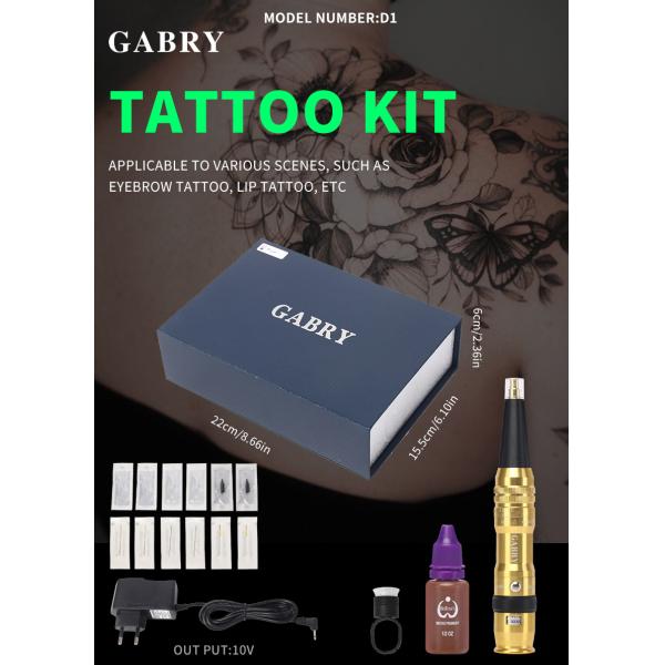 Semi-Permanent Makeup Gabry Machine Kit for Eyebrow Eyeliner Lip Microblading Cosmetic Tattoo