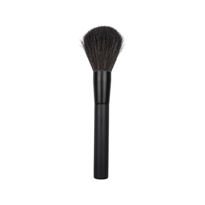 Única escova clássica do pó do cabelo da cabra do vegetariano da escova da composição para o pó fraco