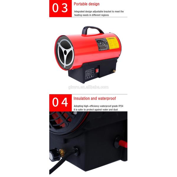 10KW промышленный газовый нагреватель, электрические подогреватели
