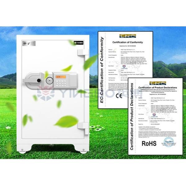 H780mm Fireproof Safe Box Solid Steel Latches Fire rating 30-120mins