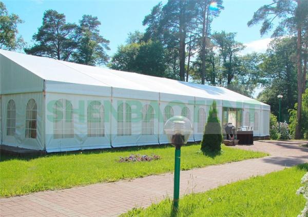 Marquee Wedding Outdoor Party Tent 300 Guests Hard Pressed Extruded Aluminum Alloy