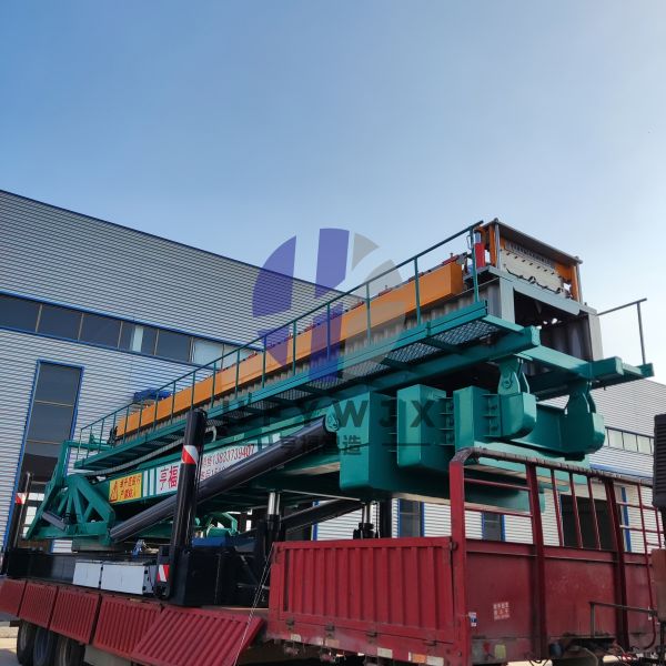 Hydraulic Driven High Altitude Lifting Platform 18.5m Lifting Height For Roof Tile Installation