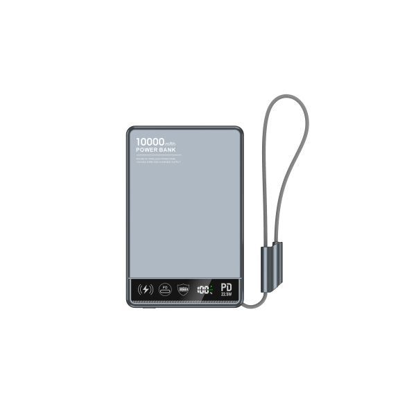 Besiter Portable 10000mAh Powerbank with 20W Magnetic Wireless Charging LI-Polymer
