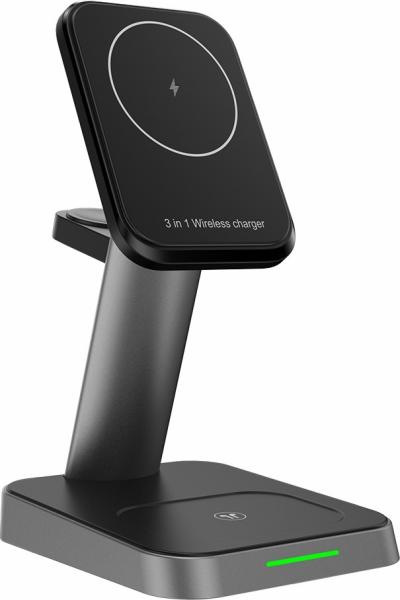 Magsafe Wireless Charger Stations 3 In 1 Charging Stand 85% ABS PC