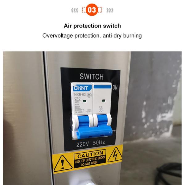 Еда 100 литров стерилизаторов пара давления Medicial автоклавов химических высоких 0,23 Mpa