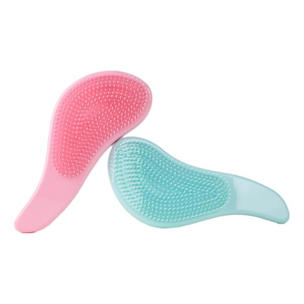 2 sizes Pure Color Head Massage Comb Anti Static Hair Care Brush Detangle Shower Hairbrush Comb Scalp Massage Comb