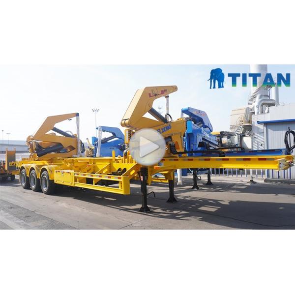 TITAN 37 Tons Container Side Lifter Trailer for Sale