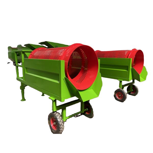 Circular Garden Valley Organics Natural Organic Potting Soil Gravel Sand Topsoil Compost Trommel Screener
