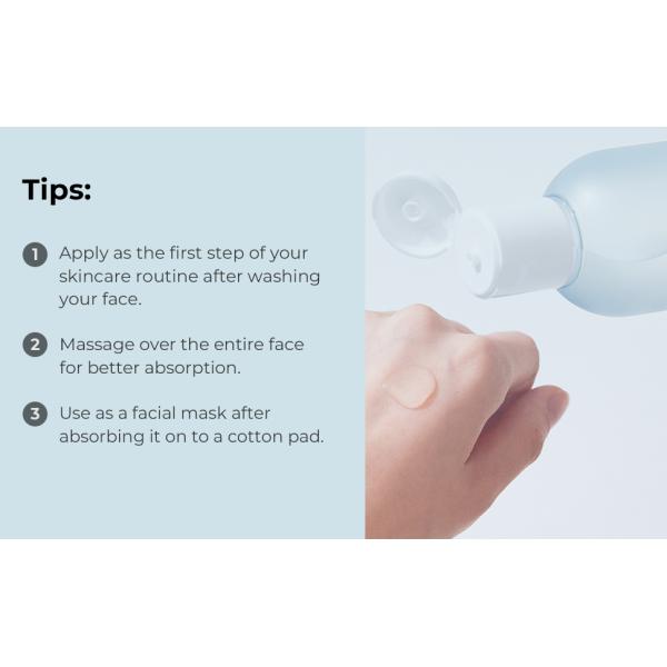 Tónico hialurónico Arroz Agua Rosa Humectante Tónico Control de aceite Hidratante Tónico facial