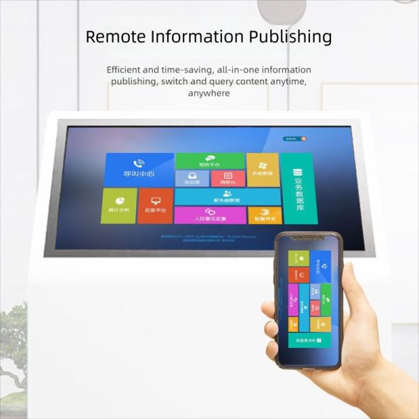 4K Ultra HD LCD 43-85 Inch Touch Screen Anti Tip Base For Digital Signage And Interactive Display