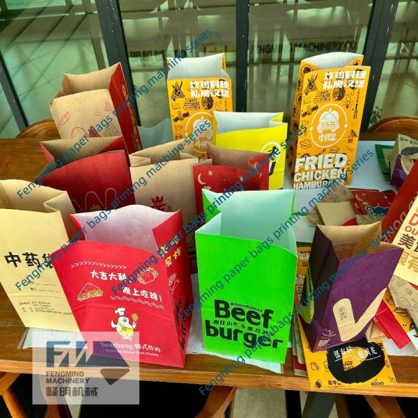 FM-TS Sleeve Type 4 Color Paper Cup Paper Bag Flexo Printing Machine