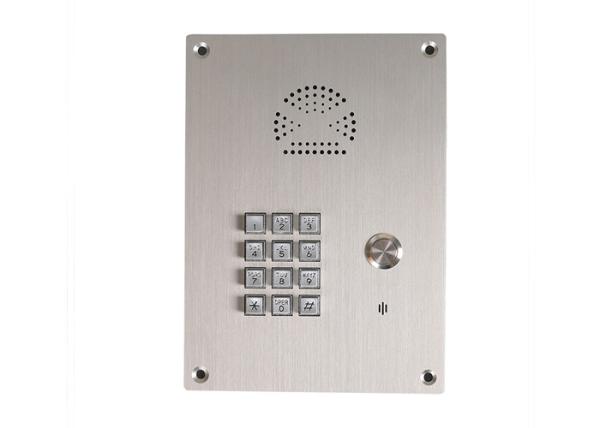 Tipo Handsfree análogo da emergência da linha de apoio ao cliente do telefone de aço inoxidável da emergência do elevador