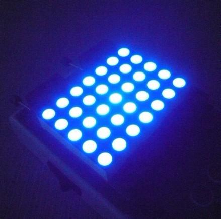 5mm 5x7 Dot Matrix Led Display Ultra Bright Yellow Widely for Moving Signs
