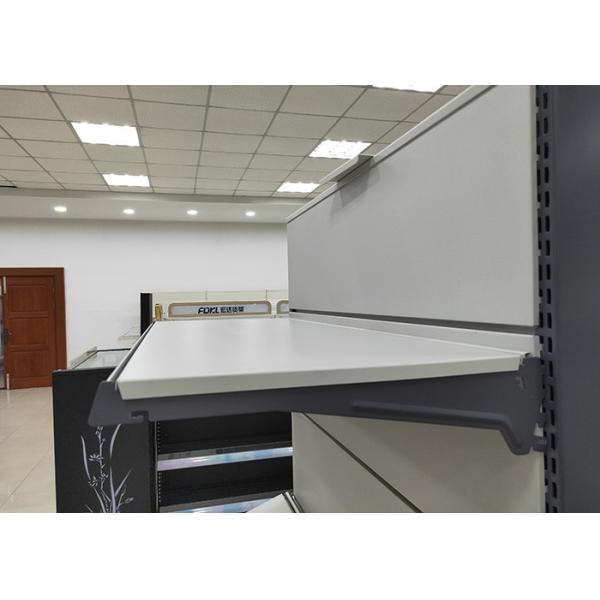 Fashion Design Supermarket Metal Shelves White Color L1000xW960xH1800MM