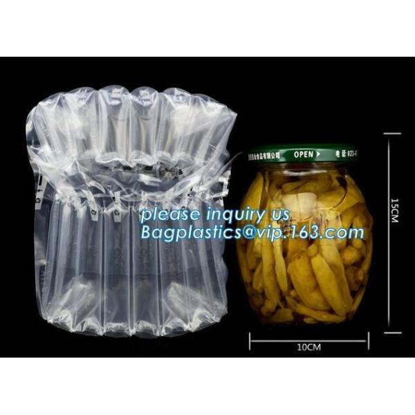 Durable plastic air bag inflatable pillow beach air bag, Locked air with inflatable packaging, air cushion bubble films,