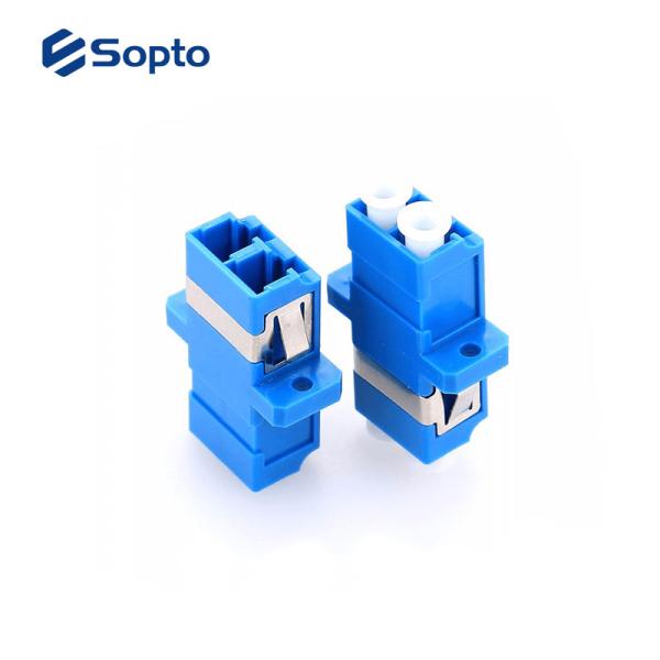 Simplex SC/SC Fiber Optic Cable Connectors Female To Female For Local Area Network
