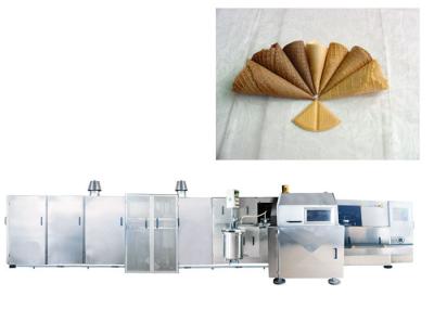 Máquina do cozimento do cone de gelado do poder de 3 fases com a porta de painel mergulhada dobro