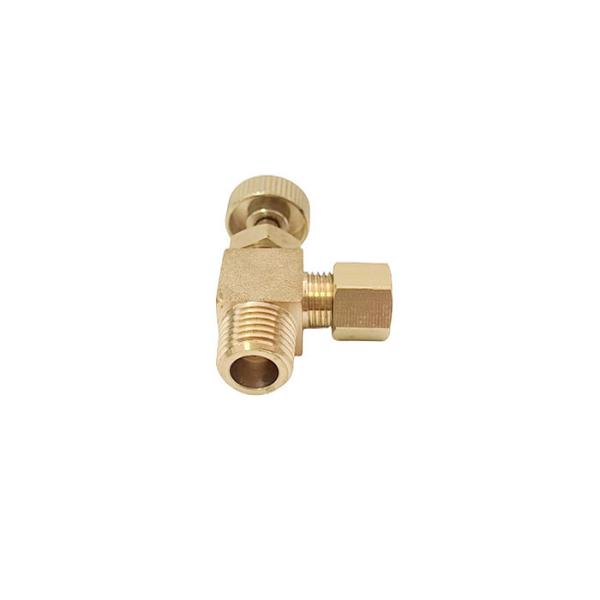 1/4NPT Lead Free Brass Needle Valve With Brass Handwheel