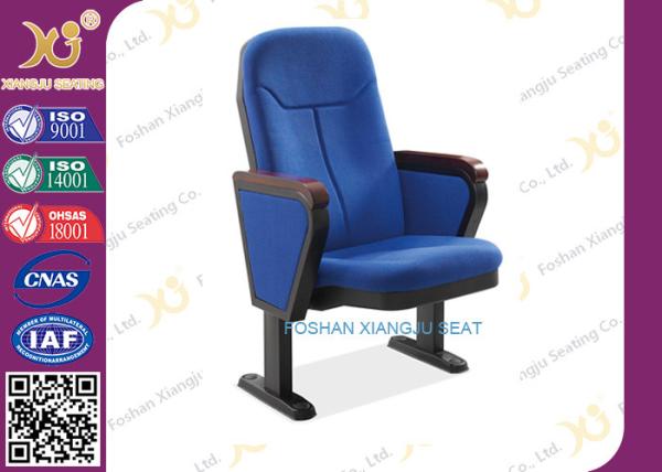 550mm Center distance pp outer auditorium chairs for lecture room , retractable auditorium seating