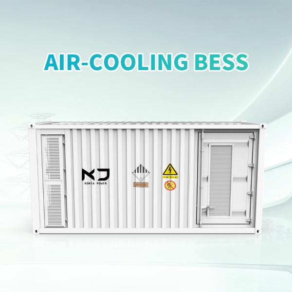 Air Cooling BESS 40FT 2.58MWh 768Vdc Battery Energy Storage System 400Vac