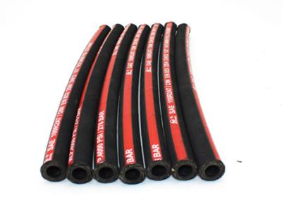 DN13 ID1/2 Two Wire Braid High Pressure Hydraulic Hose For Heavy Machinery