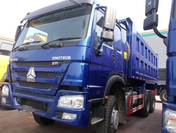 Used HOWO Tipper Sinotruck Dumper Trucks Manufactory Good Seats ≤5 Axle Fuwa / BPW