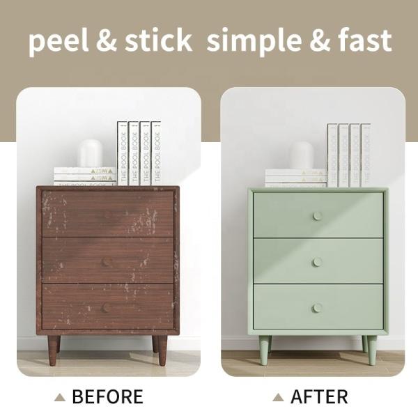Antimicrobial Peelable Wallpaper Wood Grain Peel And Stick Wallpaper Modern Style