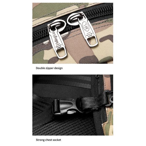 Оксфордский 65-литровый рюкзак для походов камуфляжный рюкзак для походов OEM/ODM