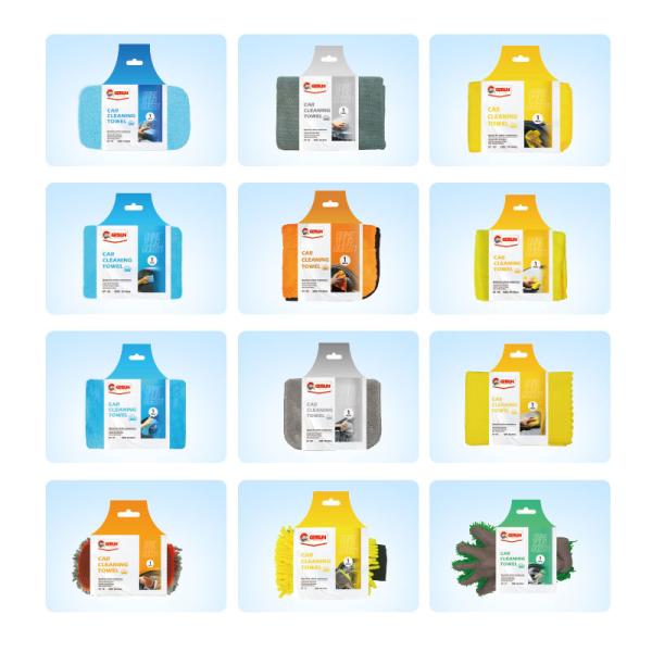 GETSUN マイクロファイバータオル 擦り傷のない 超吸収性