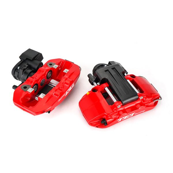 P4-EXPLORE TEI Racing Большой тормозный комплект Интегрированный электронный парковочный тормоз для заднего колеса 4 поршневый калибр